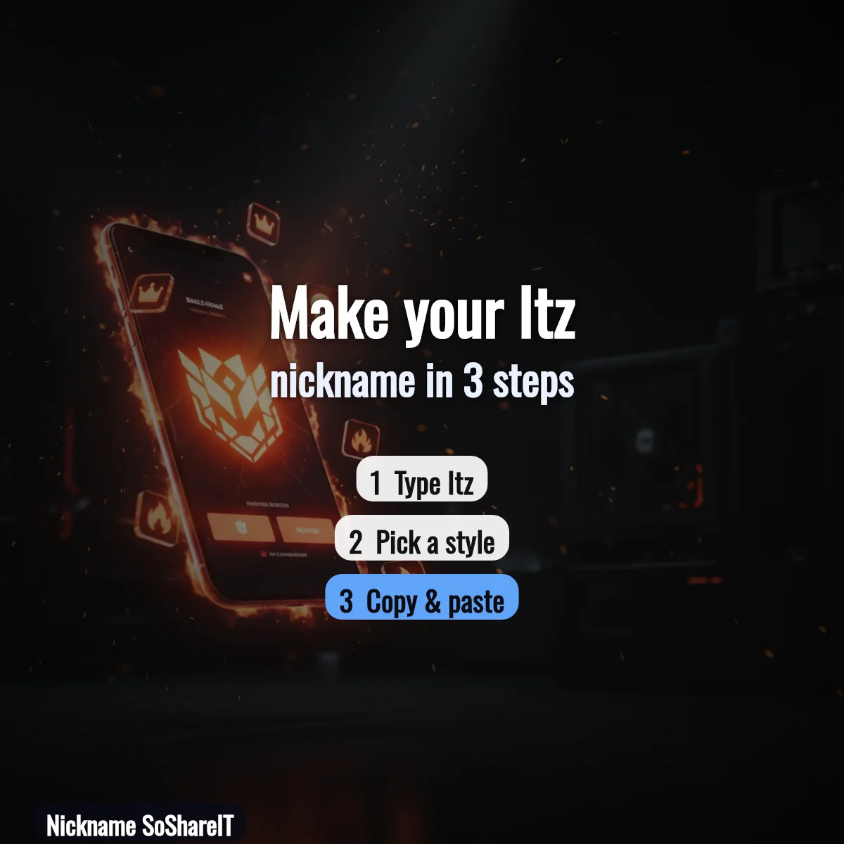 How to make an Itz nickname in 3 steps