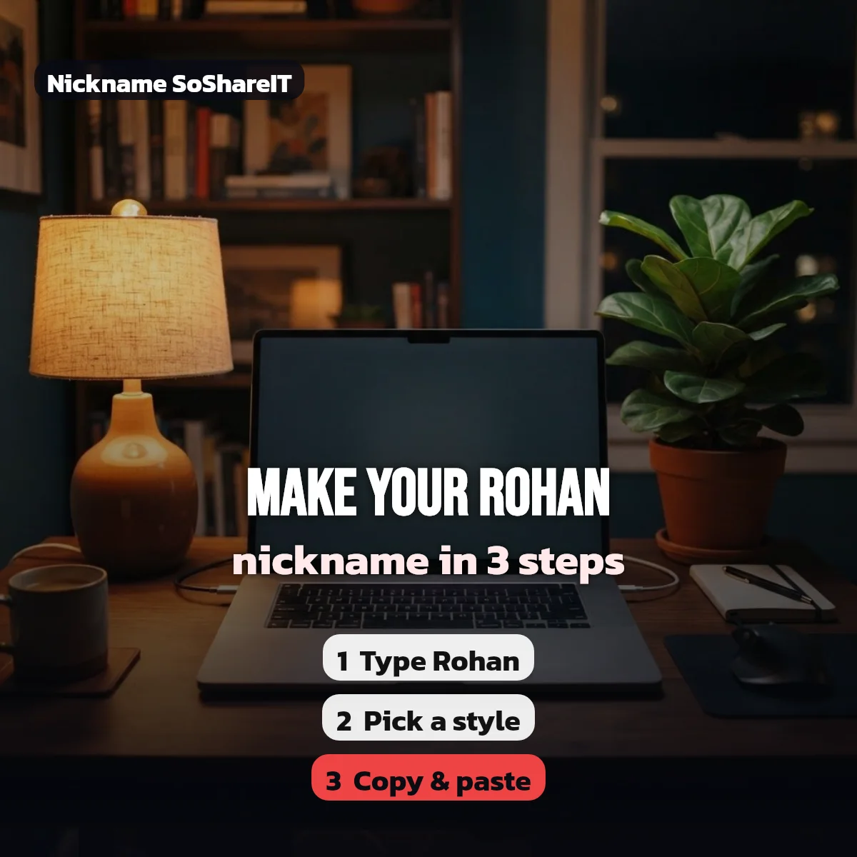 How to make a Rohan nickname in 3 steps