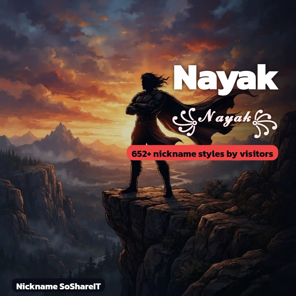 Nayak nickname styles on Nickname SoShareIT
