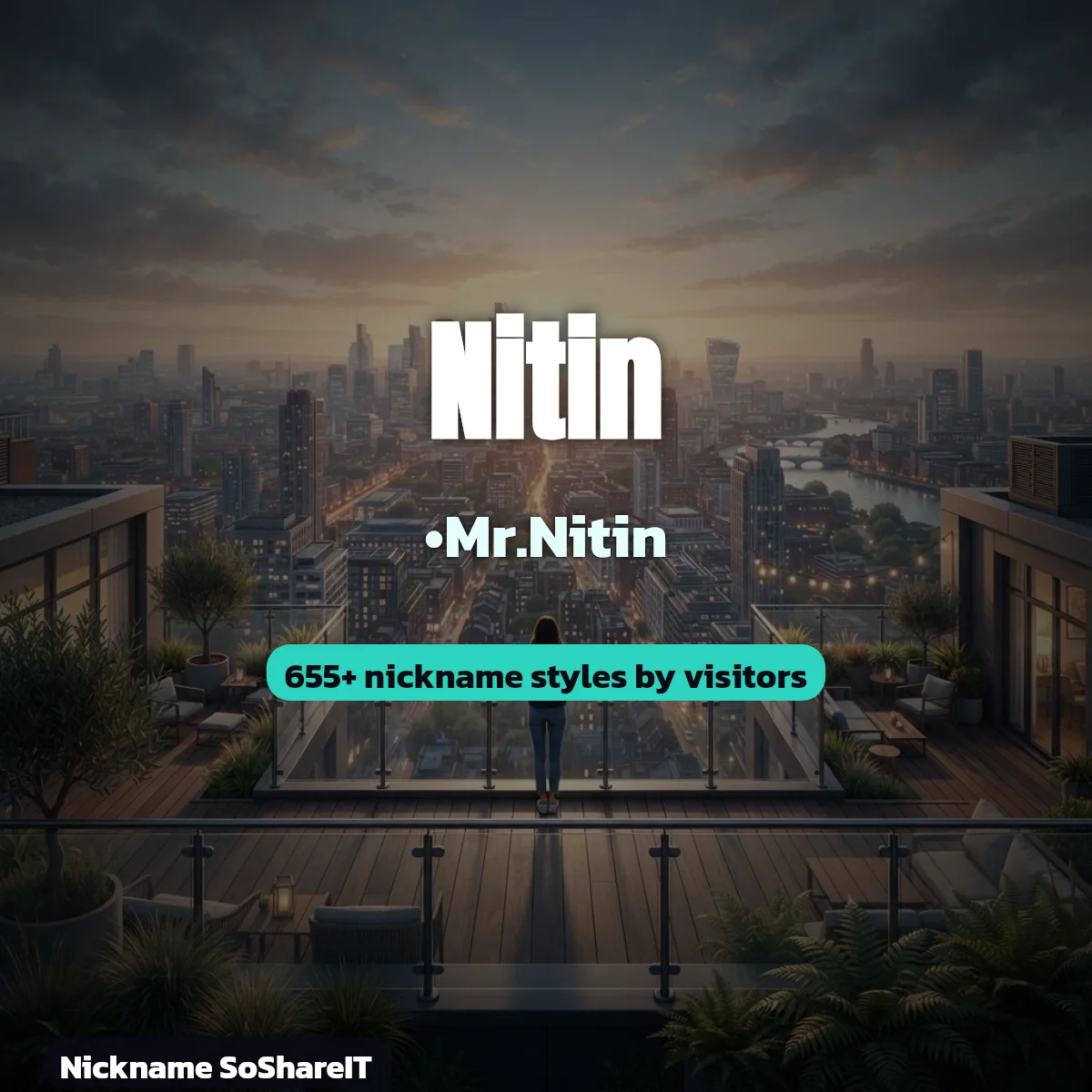 Nitin nickname styles on Nickname SoShareIT