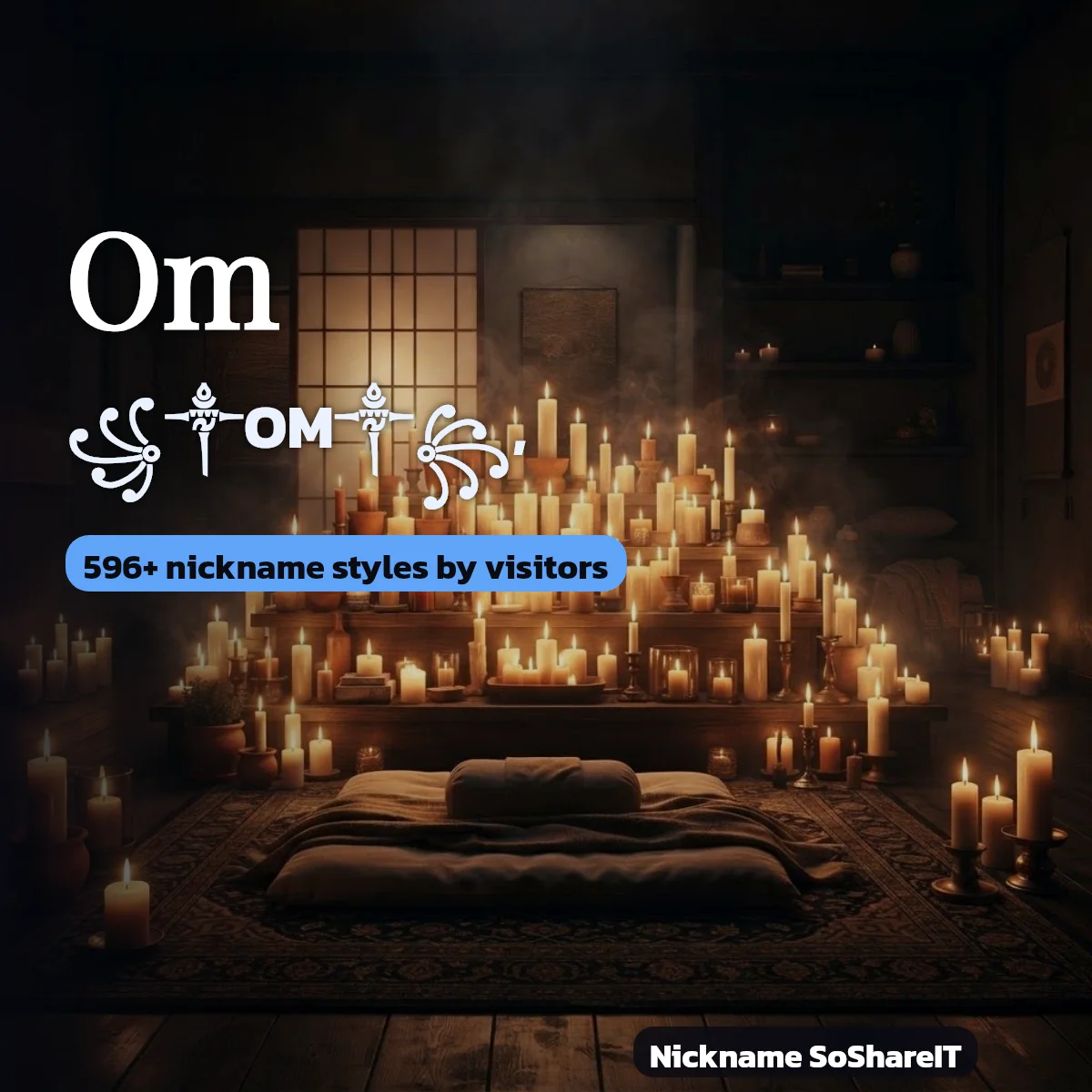 Om nickname styles on Nickname SoShareIT