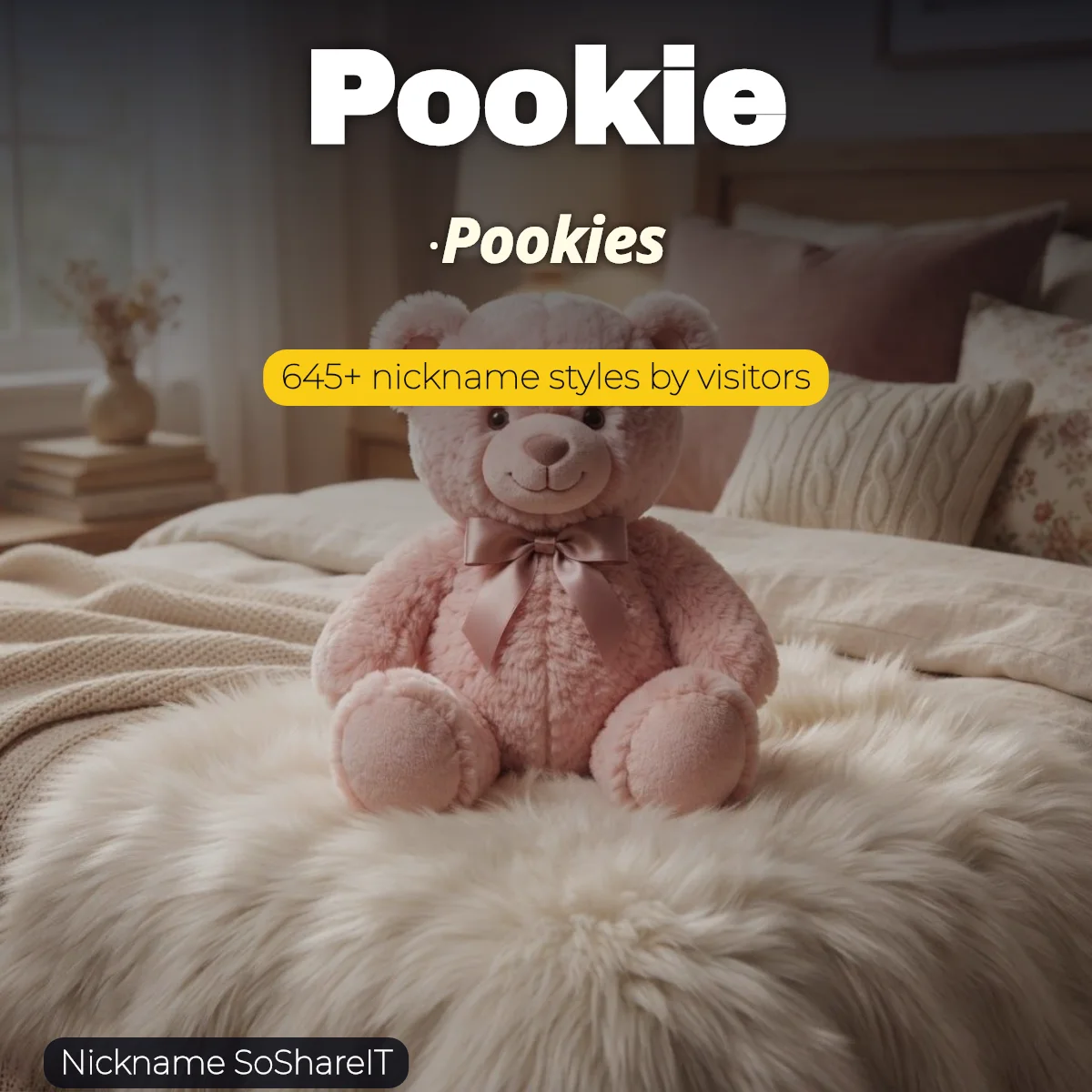Pookie nickname styles on Nickname SoShareIT